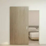 inova Holzschiebet&uuml;r 1030 x 2100 mm, Eiche Natur, Komplettset mit unsichtbarer