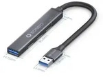 sonero S-UH100-001, USB 3.2 Gen 1 (3.1 Gen 1) Type-A, USB 2.0 Type-A, USB 3.2...