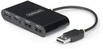 StarTech.com 4-Port USB 2.0 Hub, USB Busbetrieben, Mini USB Hub f&uuml;r Reisen, Multi