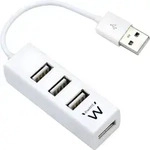 Ewent EW1122, USB 2.0, USB 2.0, Wei&szlig;, USB, 1 St&uuml;ck(e)