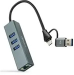 Nanocable 10.03.0412, Kabelgebunden, USB 3.2 Gen 1 (3.1 Gen 1) Type-C, 1000 Mbit/s,
