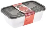 keeeper Fredo, Container, Rechteckig, 3,3 l, Schwarz, Transparent, Polypropylen...