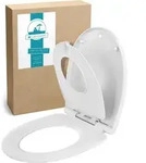 Calmwaters&reg; Familien WC-Sitz, Toilettendeckel mit integriertem Kindersitz, einzeln
