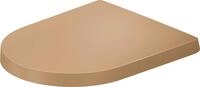 Duravit WC-Sitz Balcoon &Uuml;berlappend, abn., o Abs, Clay ter ma