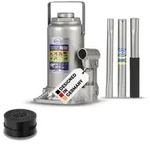alca&reg; Wagenheber Set hydraulisch 15 t 225-425 mm Hubh&ouml;he inkl. Gummiauflage