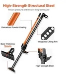 VEVOR Farm Wagenheber (1525 mm hoch) Offroad High Lift Farm Jack (3,18 t belastbar)