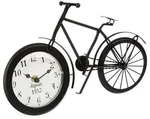 Originelle Uhr - Form : Fahrrad - Farbe : SCHWARZ - Schwarz