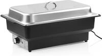 Mahlzeit Buffetw&auml;rmer, 900 W, 220 V, Edelstahl Speisew&auml;rmer, Chafing Dish &
