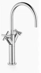 Dornbracht 22533892-93 WT-ELB mit erh&ouml;htem Standfu&szlig; TARA - Silber