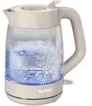 Tefal KO2G0B, 1,7 l, 2000 W, Grau, Glas, Regelbare Temperatur, Wasserstandsanzeige -