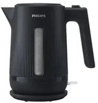 Philips 3000 series HD2511/90, 2 Scheibe(n), Schwarz, Kunststoff, Tasten, Drehregler,
