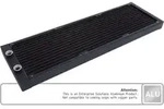Alphacool 14433, Radiator, Aluminium, Schwarz, 1/4", 2 bar, 140 mm - Schwarz