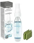 Wassersprudler f&uuml;r Wasser und Getr&auml;nke + 10 CO2-Kartuschen