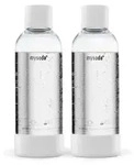 Mysoda 1L Wasserflaschen 2er-Set (PET), White - Wei&szlig;