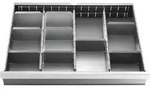 Facom Einteilung fuer Schubfach 125mm 8-tlg
