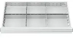 STIER Schubladeneinteilung Metalleinteilung BLH 75 mm Innenma&szlig; 800x450 mm 6...