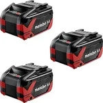 Metabo 3x LiHDX Akkupack 18 V 8,0 Ah CAS Li-Ion Akku ( 3x 624975000 )
