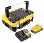 DeWalt DCB 1104 H1T Akku Starter Set 18 V mit 1x Powerstack Akku 5,0 Ah + DCB 1104