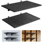 VEVOR 2-stufige Schwerlast-Wandregale f&uuml;r die Garage, 50 x 122 cm Stahl