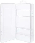InLine Kleinteilebox, 5 F&auml;cher, Abmessungen: 206x107x33mm, transparent, Kasten...