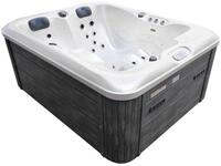 TroniTechnik&reg; ENNA Outdoor Whirlpool mit Farblichtsystem, Sanit&auml;racryl, Heizung und