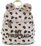 CHILDHOME Kinderrucksack My First Bag Canvasstoff Leopardmotiv