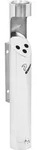 vidaXL Wand-Aschenbecher Edelstahl - Silber