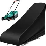 Schwarze Rasenm&auml;her-Abdeckung wasserdicht 140x56x103cm 420D Oxford-Gewebe -...