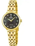 Festina Mademoiselle Damenuhr Schwarz Gold Edelstahl F20745/4 - Gold