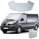 Frontscheiben-Abdeckung f&uuml;r Mercedes Sprinter 2019-2025, silber, Anti-Frost,