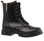 s.Oliver Damen Stiefel &ndash; Schn&uuml;rung, Rei&szlig;verschluss, leicht gef&uuml;ttert -...