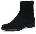 Caprice Women Boot Flat Textil, schwarz, 36 - 36