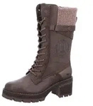 Mustang Stiefel Stiefel Kunstleder/Textil - Taupe - 36