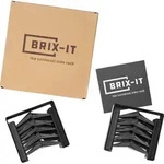 BRIX-IT Fahrrad Wandhalterung f&uuml;r Fahrr&auml;der und E Bikes Fahrradwandhalterung...