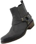 Mustang Herren Western-Stiefelette Grau 36M0031001 - Grau - 40