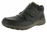 Rieker Herren Boots mit Klettverschluss 40 - Schwarz - 40