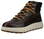 Geox Stiefelette Stiefelette Leder/Textil - Dunkelbraun - 42