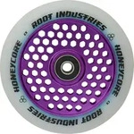 2x Root Industries Honeycore Stunt-Scooter Rolle 110mm Lila/PU Wei&szlig; - Wei&szlig;