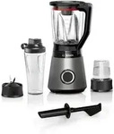Bosch Serie 4 MMB4197S, Tischplatten-Mixer, 1,5 l, Pulsfunktion, 1 m, 1200 W, Stahl,