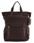 s.Oliver Rucksack mit Laptopfach Backpack Brown dunkelbraun - Dunkelbraun