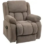 HOMCOM Fernsehsessel mit Aufstehhilfe, Relaxsessel mit Liege- & Massagefunktion...