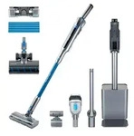 Genius Invictus ONE SL Hand- und Bodenstaubsauger Deluxe-Set 18-tlg, 3-in-1