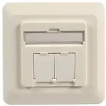 EFB Elektronik ET-25211.2V1, 2 x RJ-45, Wei&szlig; - Wei&szlig;