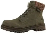 Rieker Damenschuhe Stiefeletten Rei&szlig;verschluss Stiefel Gr&uuml;n Freizeit - Gr&uuml;n...