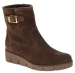 Gabor Damen Stiefeletten 8005 braun Velourleder Keilabsatz ca. 3cm Schafth&ouml;he...