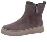 Gabor Lederstiefel Beige, zeitloses Design f&uuml;r Herbst und Winter - Braun - 37,5