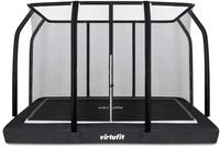 Premium-Bodentrampolin mit Sicherheitsnetz &ndash; rechteckig &ndash; 244 x 366 cm