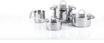 Moneta Allegro, Kochset, Edelstahl, Edelstahl, Edelstahl, Edelstahl, Edelstahl -