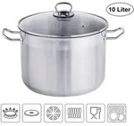 XL Profi Universalkochtopf Suppentopf Jumbotopf &Oslash; 26x18cm, 10 Liter, f&uuml;r alle