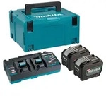 XGT-Energiepaket 2x BL4080F + 1x DC40RB im MAKPAC - MAKITA - EUIPSKGPL2J